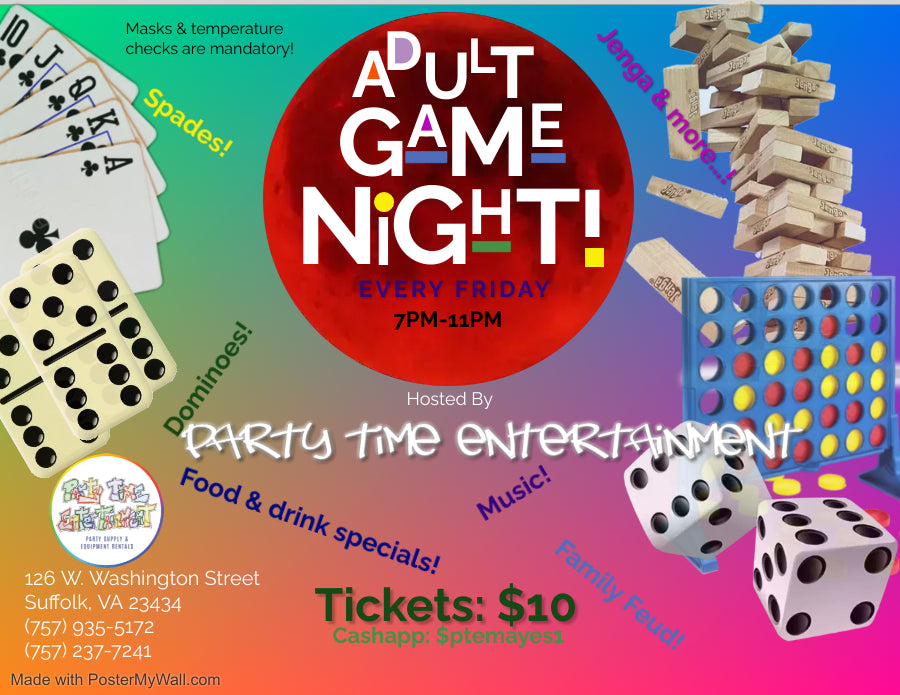 Tickets-ADULT GAME NIGHT